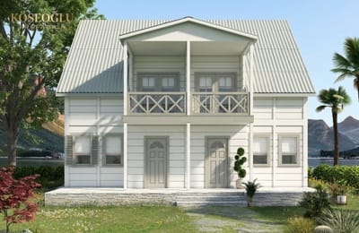 3+1 123 m² Prefabrik Ev