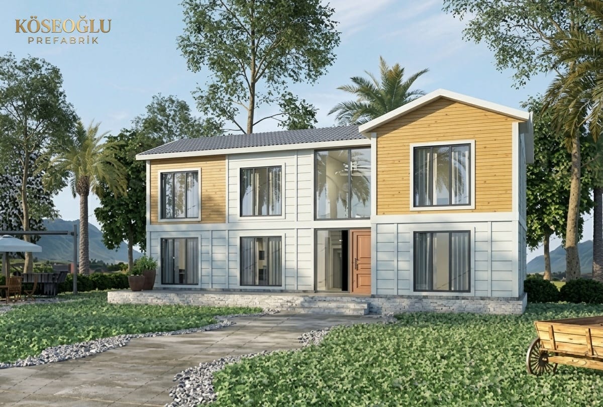 147 m² Prefabrik Ev