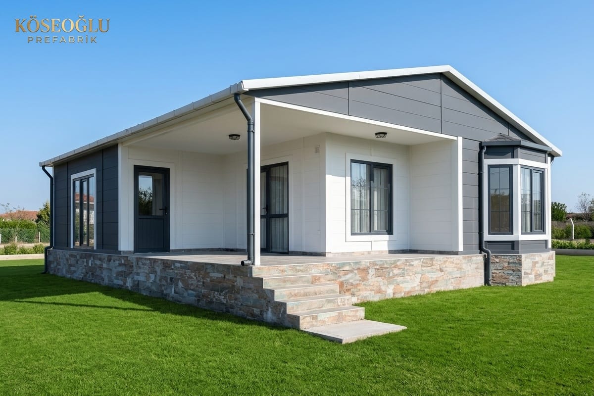 Süleymanpaşa-Ferhadanlı-3 92m² Prefabrik Ev