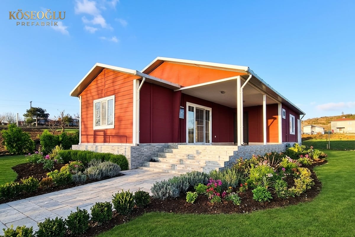 Süleymanpaşa-Ferhadanlı-4 107m² Prefabrik Ev