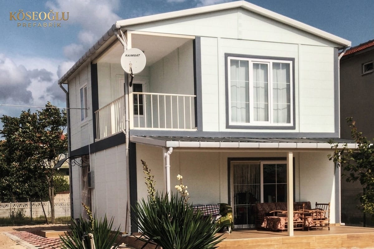 Ergene-Yulaflı-1 Dubleks 125 m² Prefabrik Ev