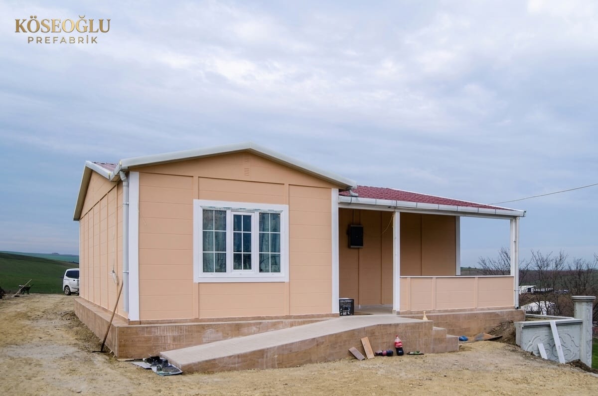 Çorlu- Maksutlu 80m² Prefabrik Ev